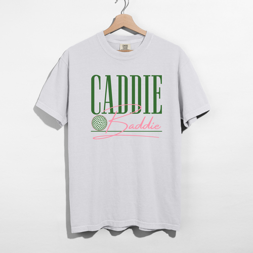 Caddie Baddie Graphic Tee | Cute Golf Shirt for Women